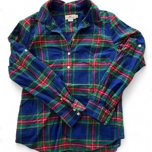 Vineyard Vines Plaid Women’s Button Up Flannel